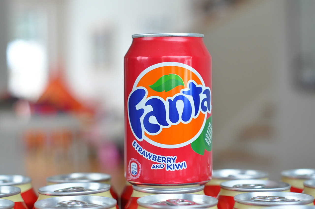 Fanta Strawberry and Kiwi
