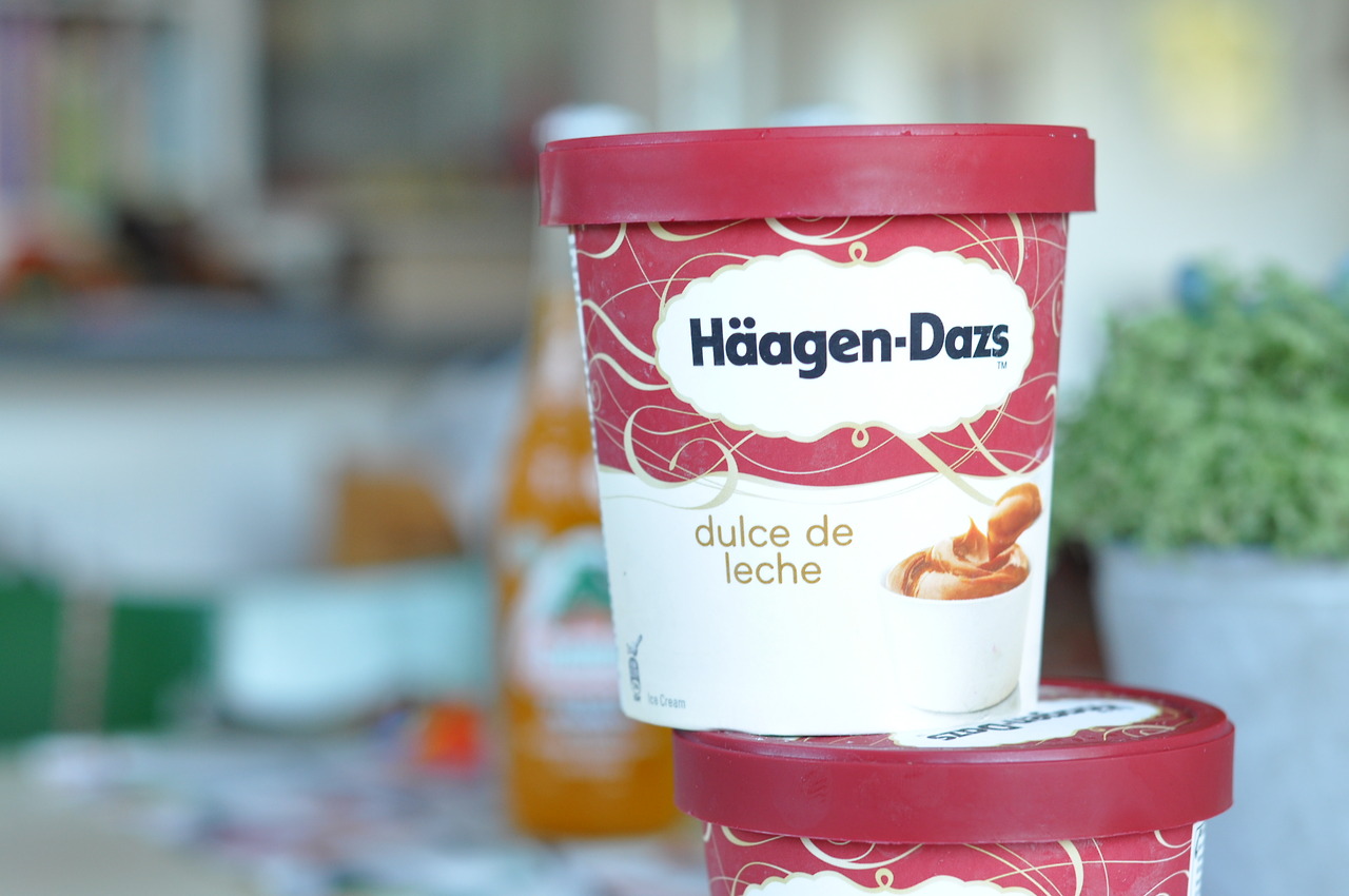 Häagen-Dazs dulce de leche