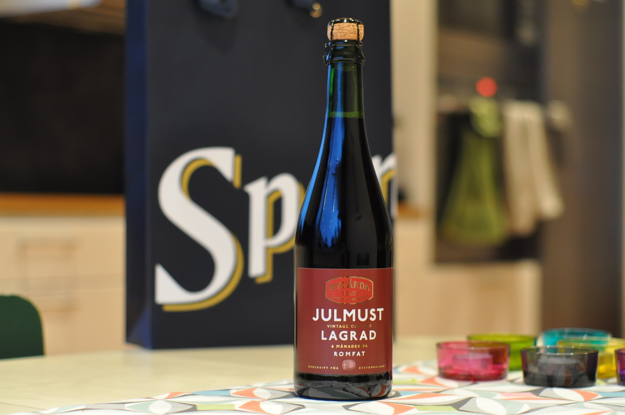 Nygårda Lagrad Julmust Vintage Oak 2013 Romfat