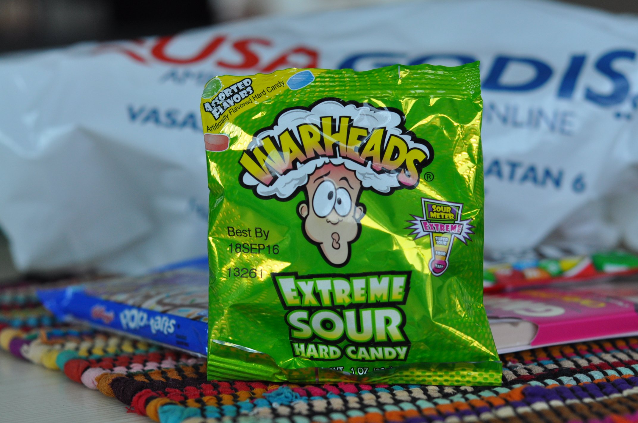 Warheads Extreme Sour Hard Candy
