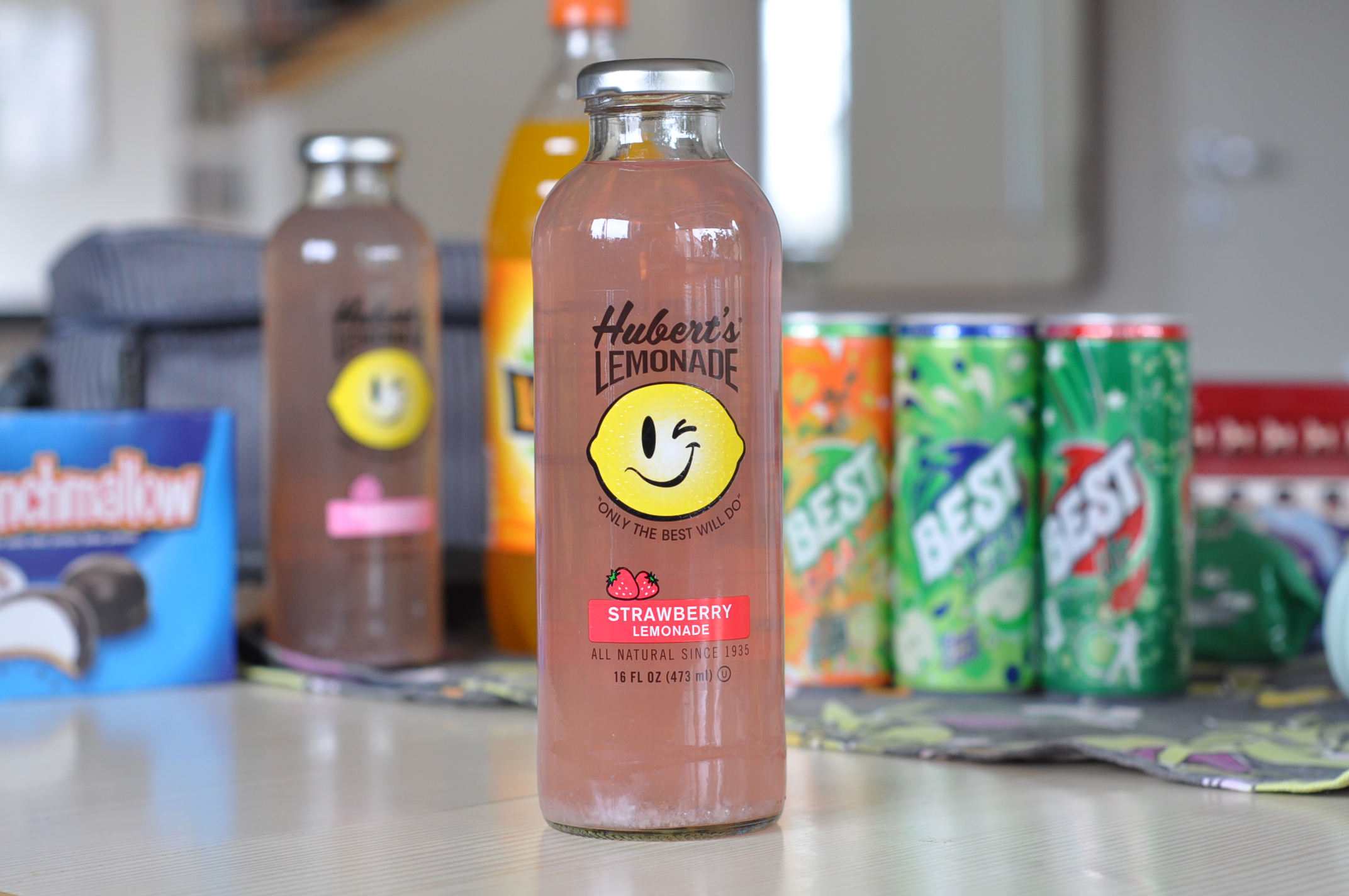 Hubert's Strawberry Lemonade