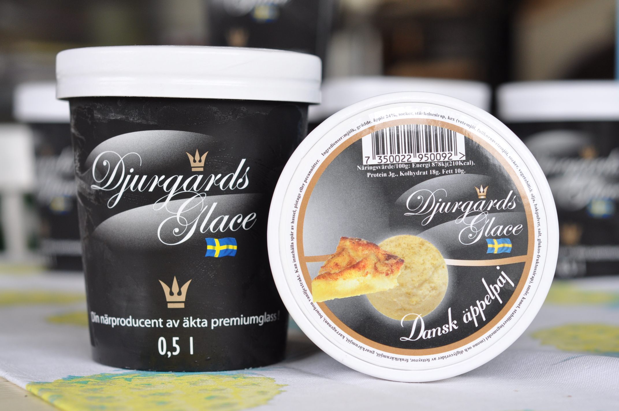 DJurgårds Glace Dansk Äppelpaj