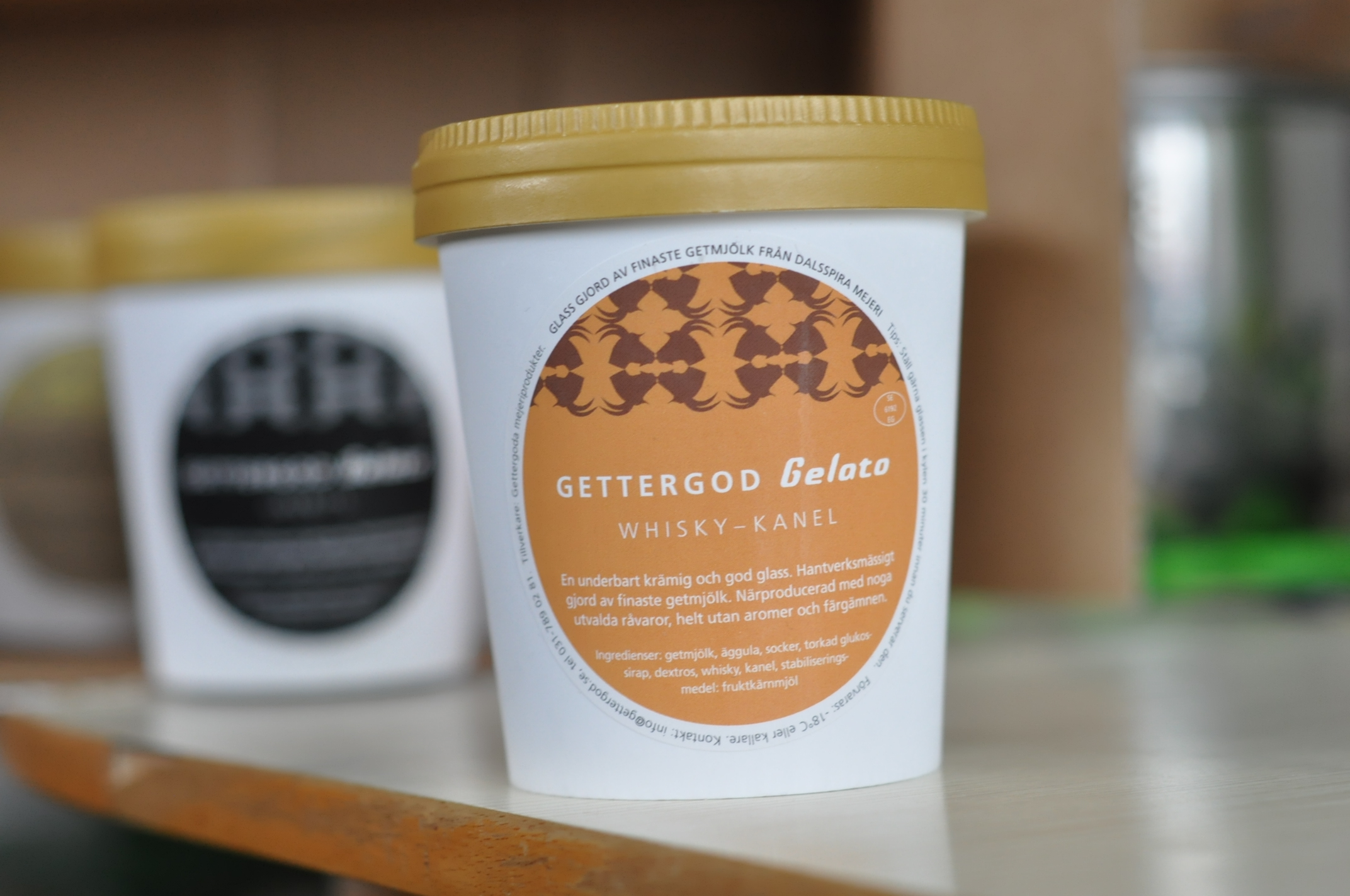Gettergod Gelato Whiskey Kanel