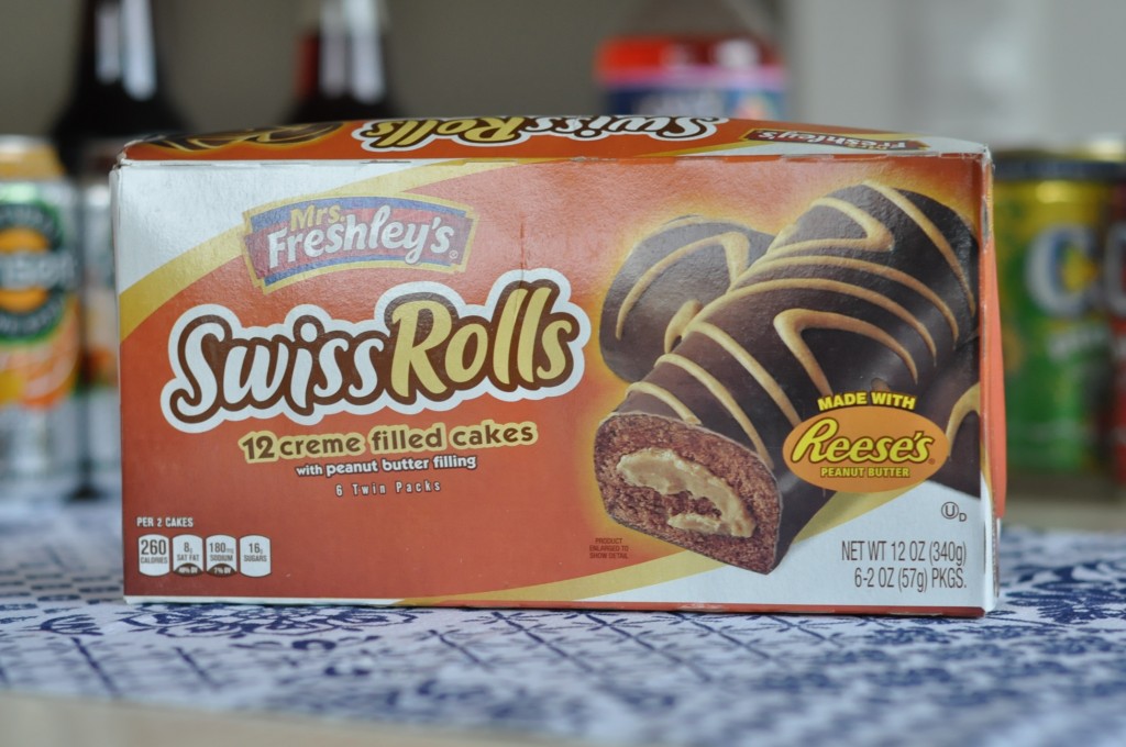 Swiss Rolls Flavored with Reese's Peanut Butter