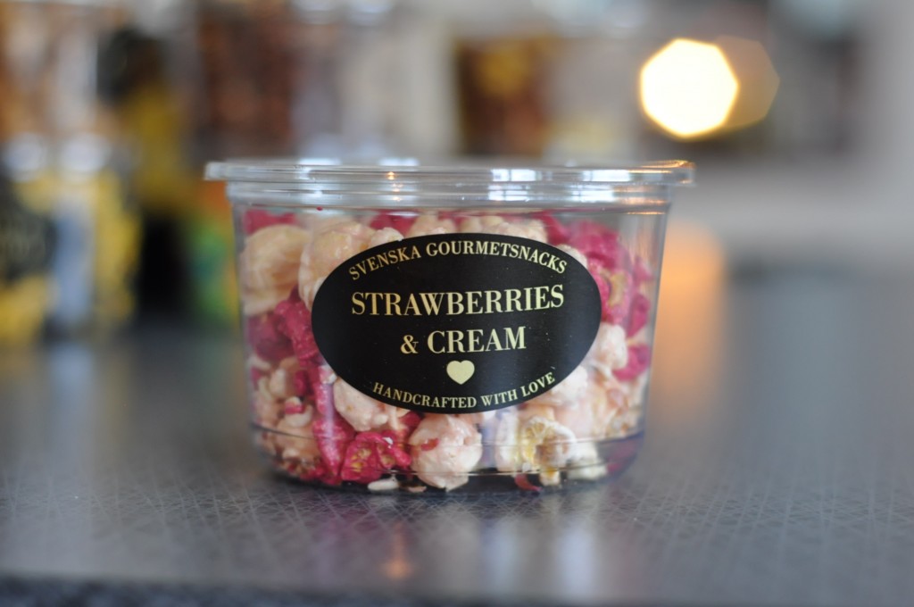 Svenska Gourmetsnacks Strawberries & Cream