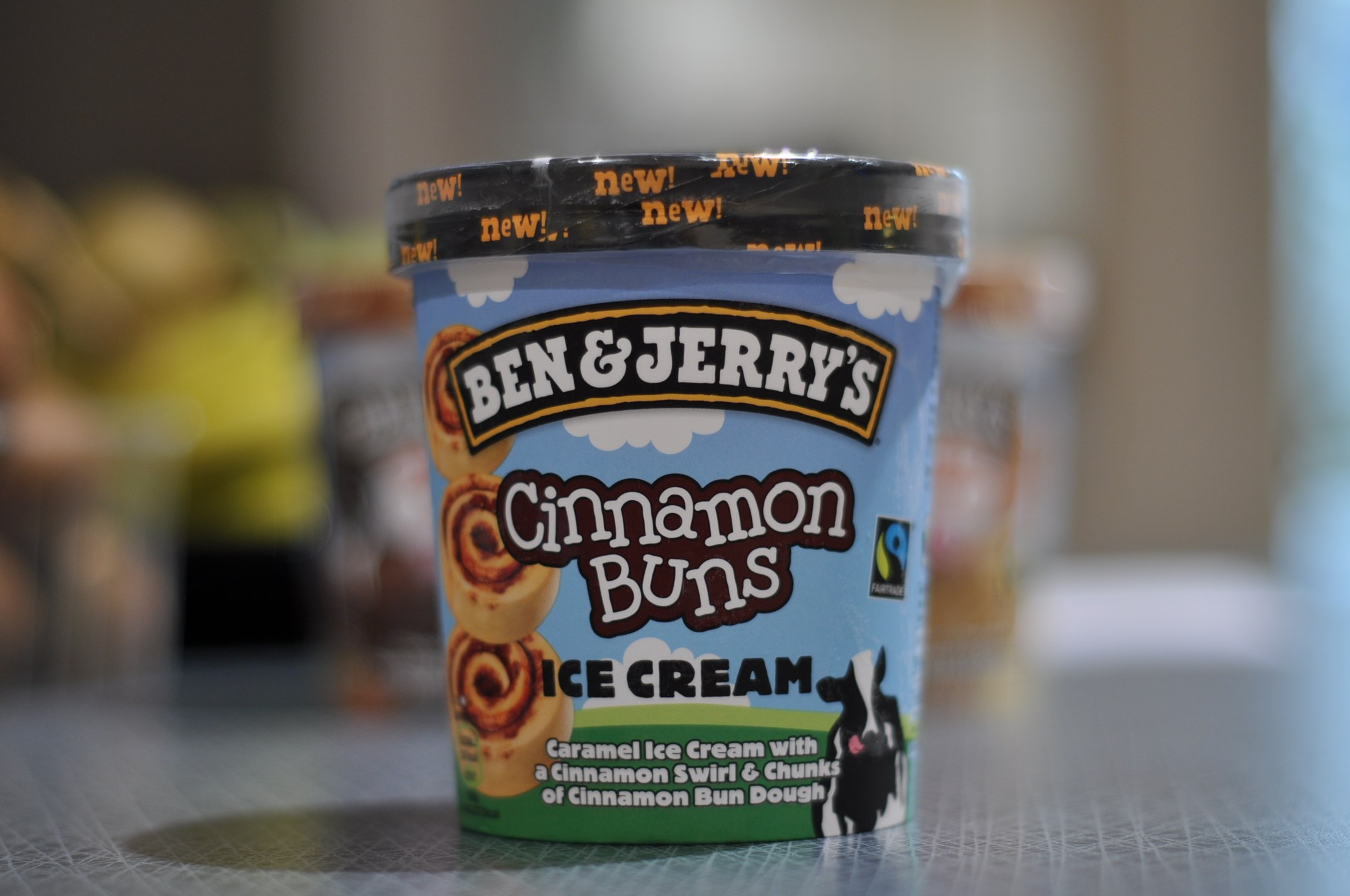 Cinnamon buns ben and jerry's store