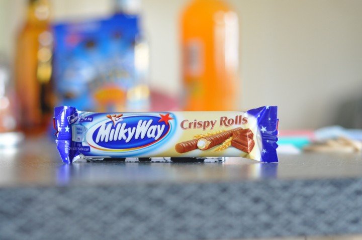 Milky Way Crispy Rolls