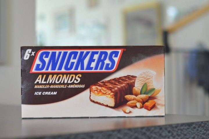Snickers Almonds Ice Cream
