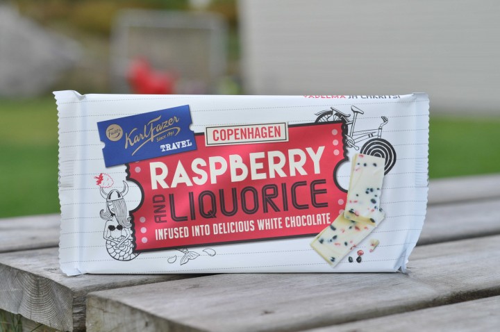 Fazer Travel Copenhagen Raspberry and Liquorice