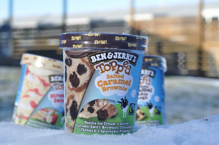 Ben & Jerry's Topped Salted Caramel Brownie