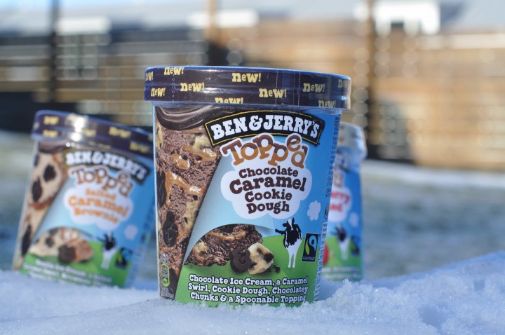 Ben & Jerry’s Topped Chocolate Caramel Cookie Dough