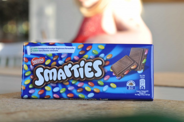 Smarties Milk Chocolate Bar