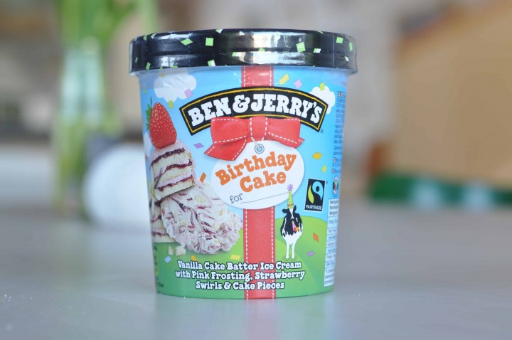 Ben & Jerry's Birthday Cake