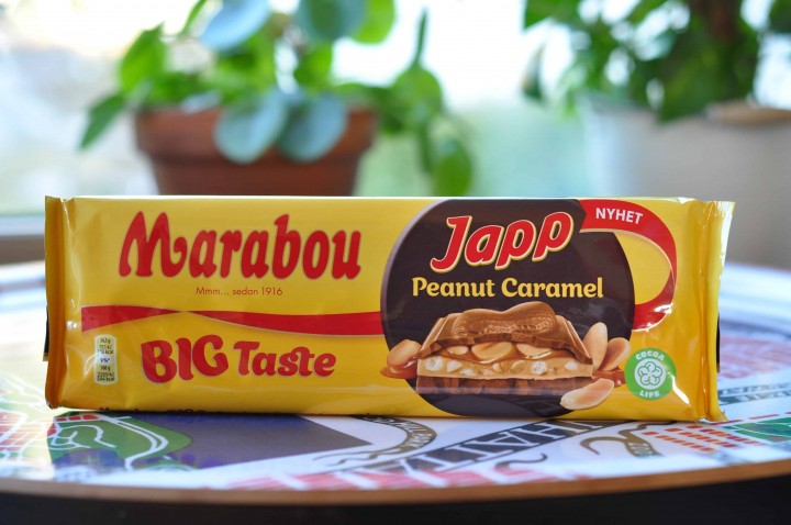 Marabou Big Taste Japp Peanut Caramel