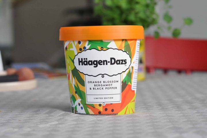 Häagen-Dazs Orange Blossom Bergamot & Black Pepper