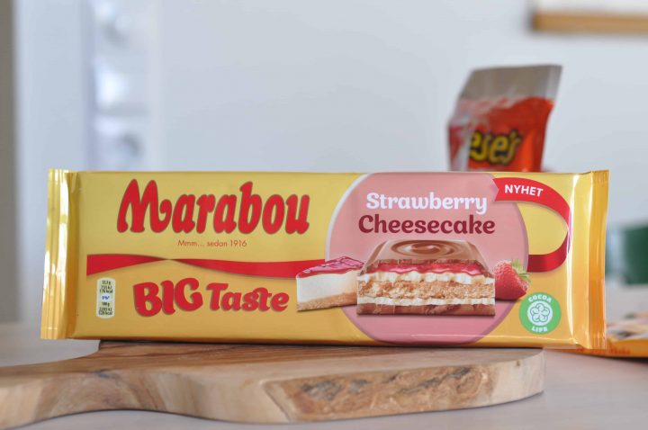 Marabou Big Taste Strawberry Cheesecake