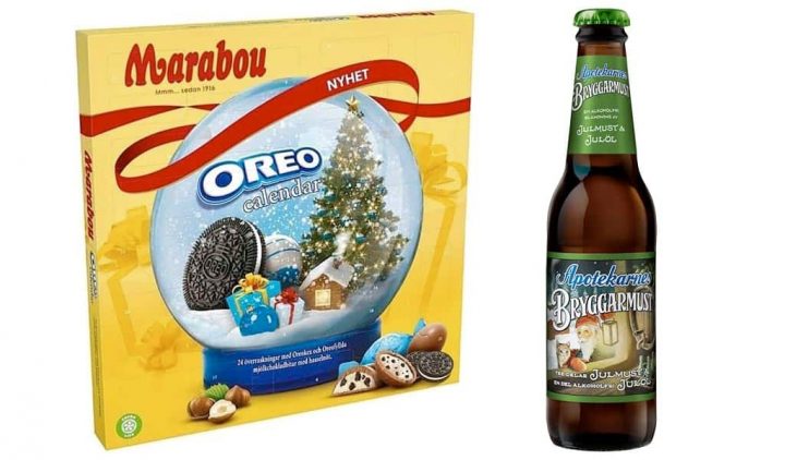 Marabou Oreo Calendar och APotekarnes Bryggarmust
