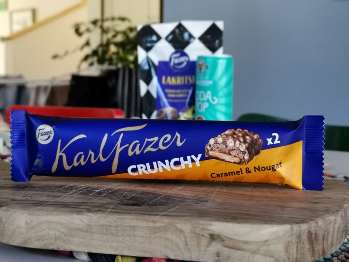 Fazer Crunchy Caramel & Nougat