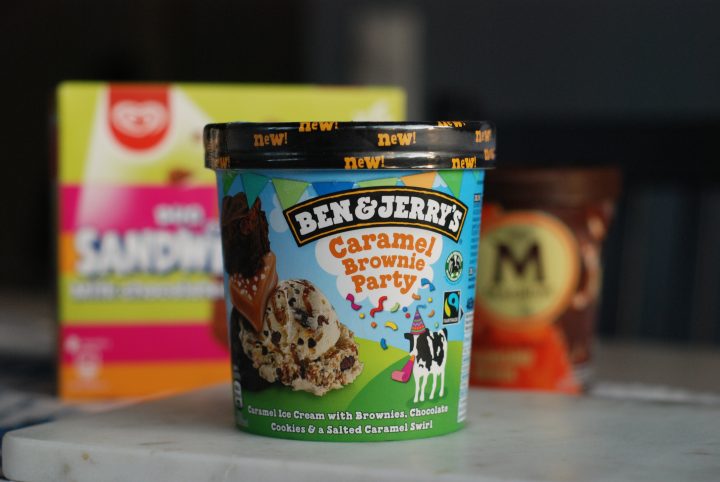 Ben & Jerry's Caramel Brownie Party