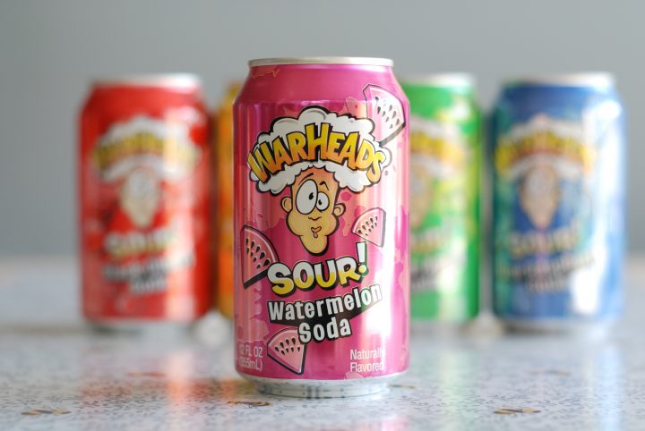 Warheads Sour! Watermelon Soda