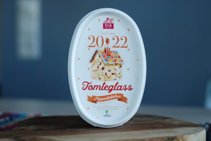 Sia Tomteglass 2022 Pepparkakshus