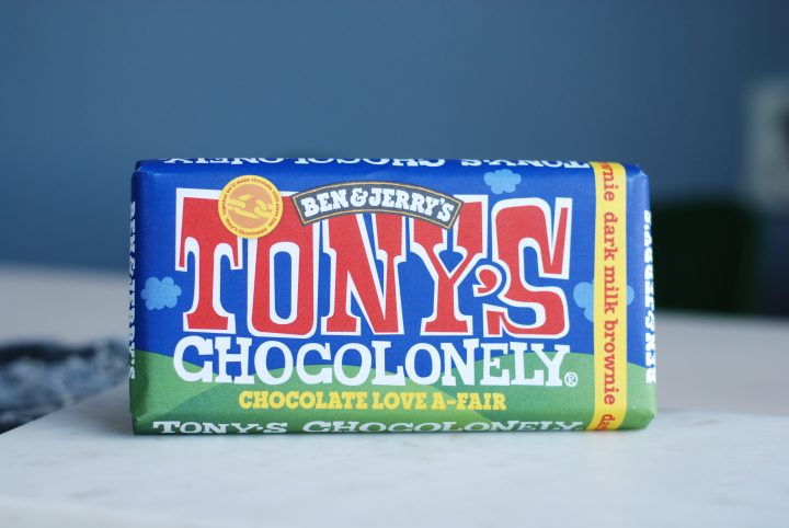 Tony’s Chocolonely Ben & Jerry’s Dark Milk Brownie